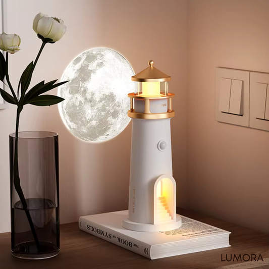 Lumora™ Dreamscape Moon Projector Lamp