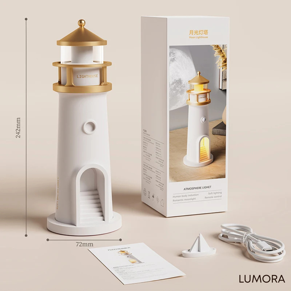Lumora™ Dreamscape Moon Projector Lamp